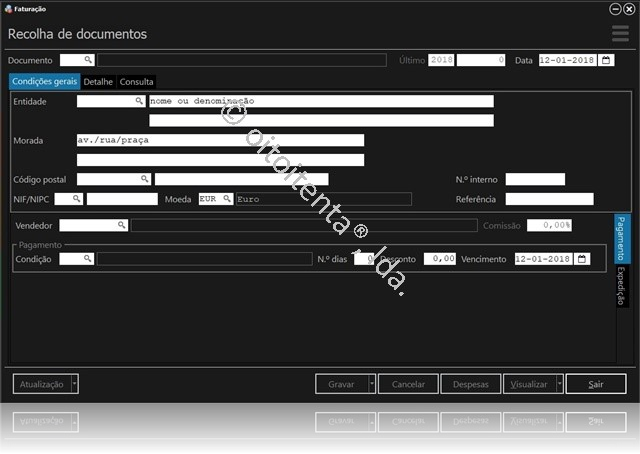 Recolha de documentos